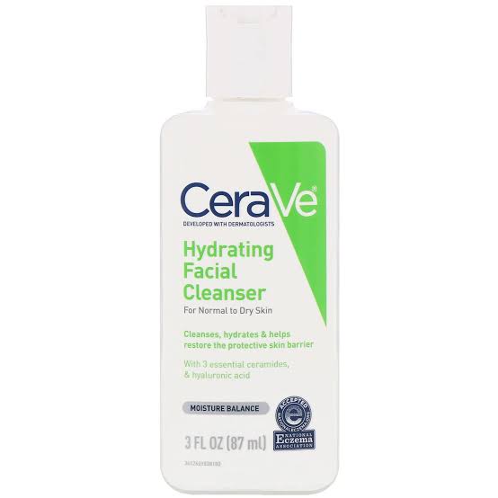 Cerave Hydrating Cleanser 87ml Expiry in 6 month(Bank transfer only)