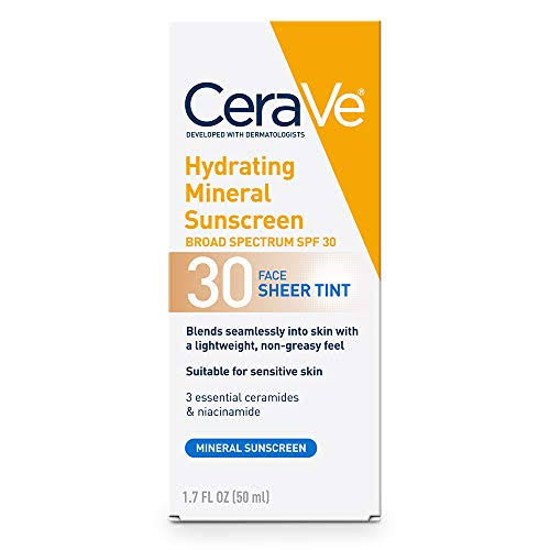 Cerave Hydrating Sunscreen Sheer Tint Spf30. 50ml