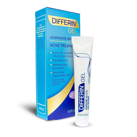 Differin 0.1% Adapalene Acne Treatment Gel (45g)