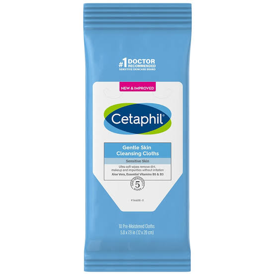 Cetaphil Gentle Skin Cleansing Cloths (10)