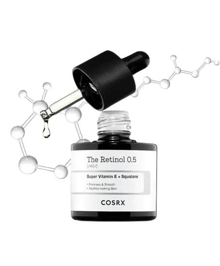 Cosrx – The Retinol 0.5 Super Vitamin E +Squalene Oil 20ml