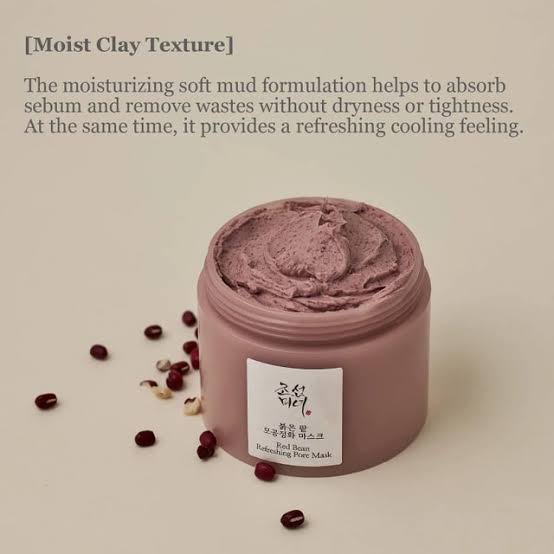 BEAUTY OF JOSEON RED BEAN REFRESHING PORE MASK