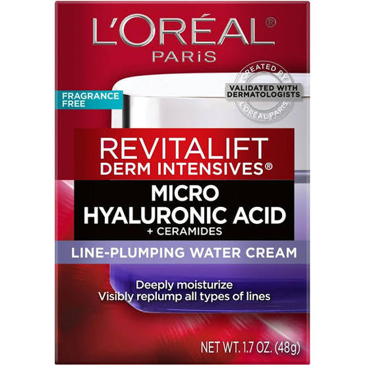 Loreal Revitalift Micro Hyaluronic Acid, Ceramides Plumping Cream