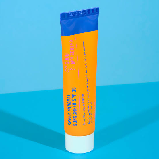 GOOD MOLECULES SHEER MINERAL SUNSCREEN SPF 30