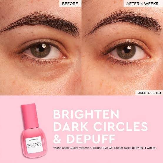 GLOW RECIPE – Guava Vitamin C Bright-Eye Gel Cream – 15ml (without box)