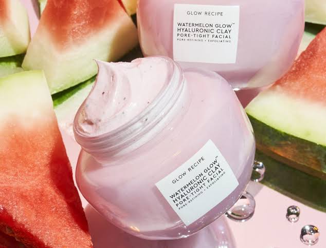 Glow Recipe
Watermelon Glow Hyaluronic Clay Pore-Tight Facial Mask 60ml