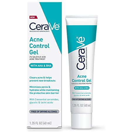 Cerave Acne Control Gel
2% SALICYLIC ACID ACNE TREATMENT 40ml