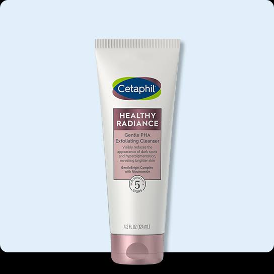 CETAPHIL HEALTHY RADIANCE GENTLE PHA EXFOLIATING CLEANSER 124ml