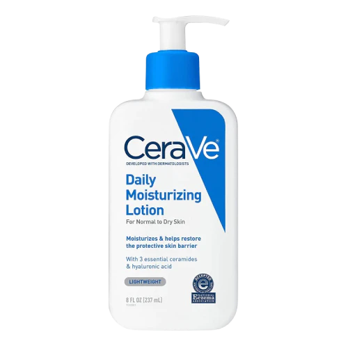 Cerave Daily Moisturizing Lotion 237ml For normal to dry skin (oil free moisturizer with hyaluronic acid)