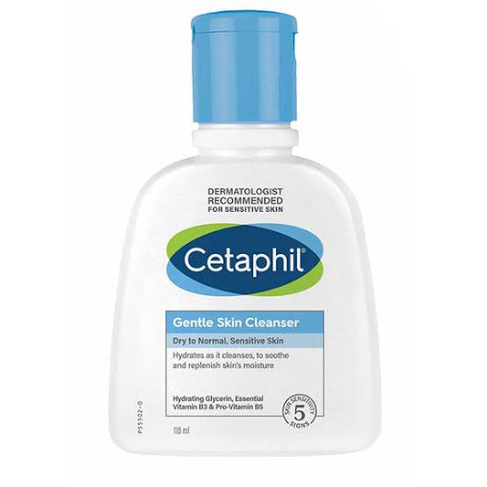 Cetaphil Gentle Skin Cleanser 118ml dry to normal, sensitive skin