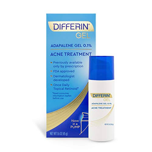 Differin 0.1% Adapalene Acne Treatment Gel (45g)