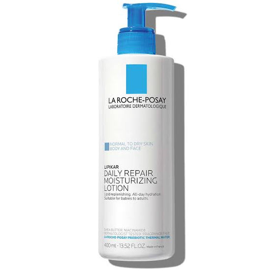 La roche posay LIPIKAR DAILY REPAIR FACE AND BODY MOISTURIZING LOTION 400ML