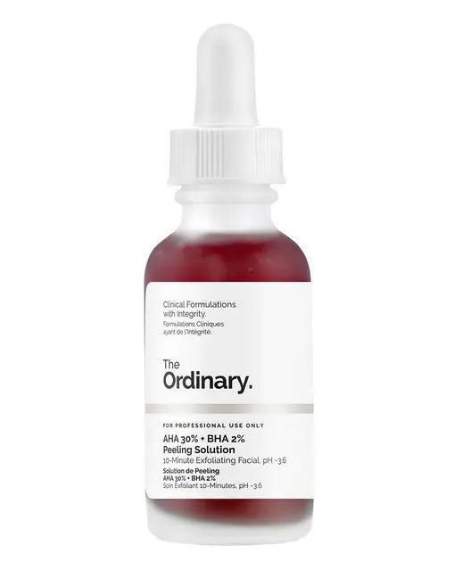 The Ordinary AHA30%+ BHA2% Peeling Solution.