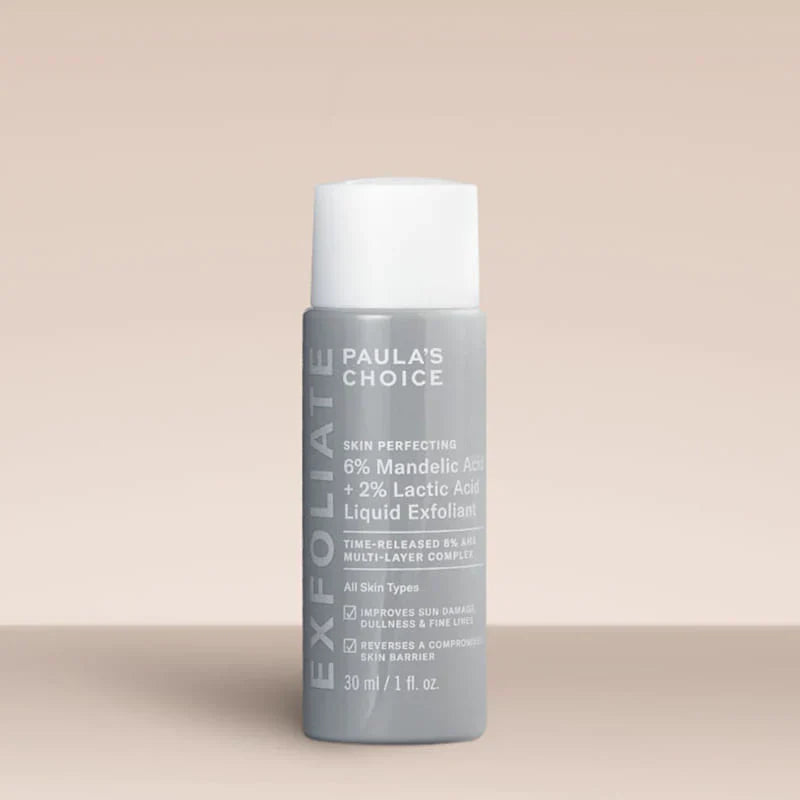 Paula's Choice 6% Mandelic + 2% Lactic Acid AHA Liquid Exfoliant - 30ml