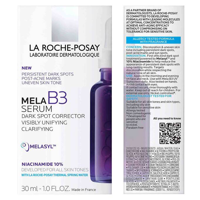 La roche posay MELA B3 DARK SPOT SERUM WITH MELASYL + NIACINAMIDE