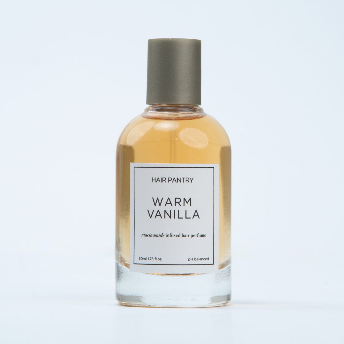 Hair Pantry - Warm Vanilla Hair Perfume jar close up